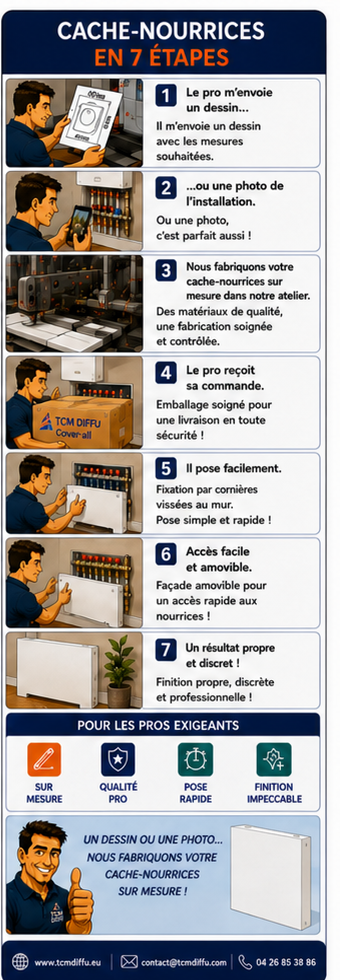 Aperçu de la BD de Marc sur le cache-nourrices